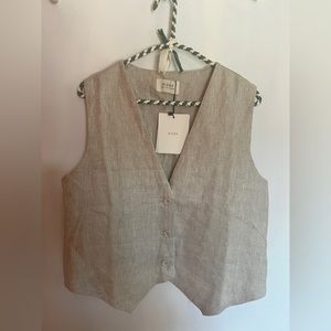 DISSH NWT - Banks Natural Linen Dress